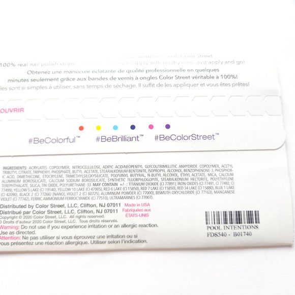 Pool Intentions Disc'd Color Street Nail Polish - Picture 2 of 3